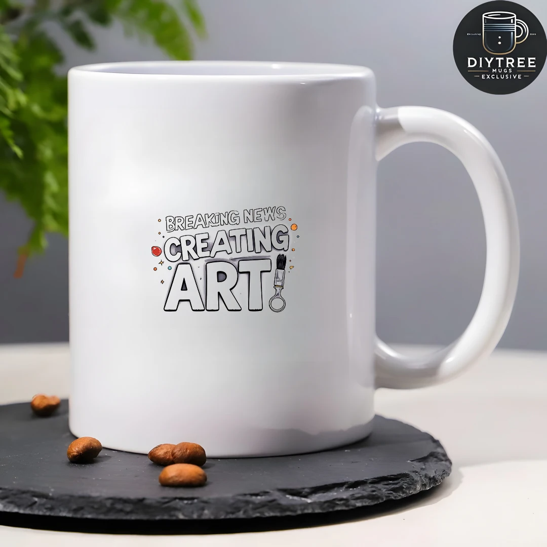 كوب فني إبداعي سعة 11 أونصة مثالي للمشروبات الباردة والساخنة هدية مكتب عائلية لعيد الميلاد