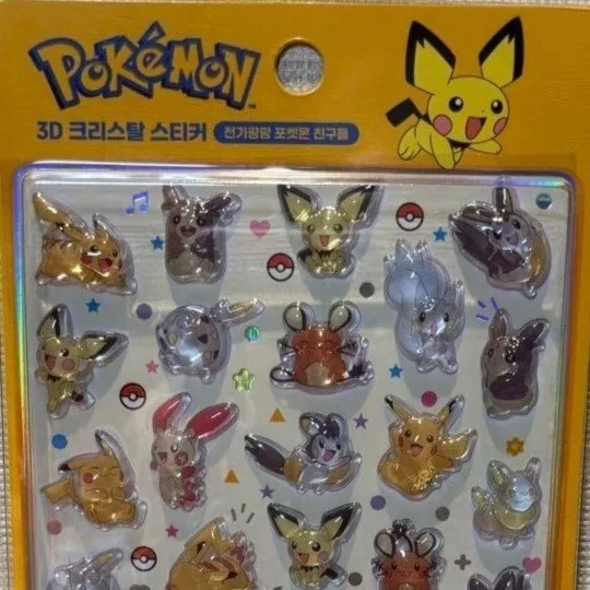 Nuevas Pegatinas 3D de Doraemon 2026, Pegatinas de Pikachu y Crayon Shinchan, para Decorar Cuadernos, Fundas de Teléfono, Cajas de Papelería, Regalo para Niñas y Niños