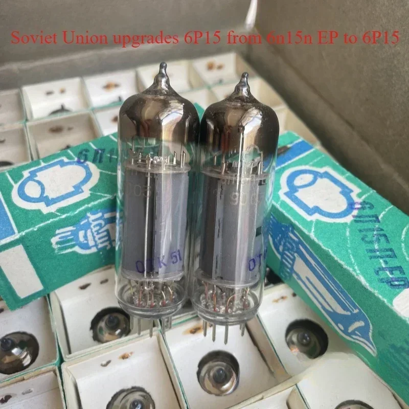 Original Soviet 6n15n-EB Upgraded 6P15 New Paired Electronic Tube Long Life Version 1 piece