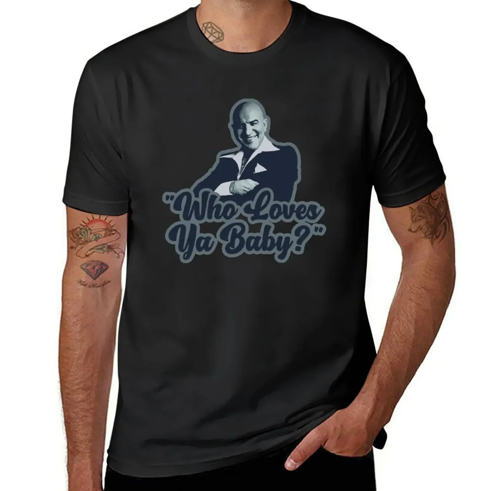 Telly Savalas T-Shirt sublime rapper graphic tees mens fashion