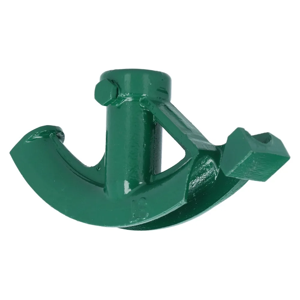 Cast Iron Construction Pipe Bender Tool 3/4 Inch Capacity Fast Bending Action Wire Bending Tool Labor-Saving Design
