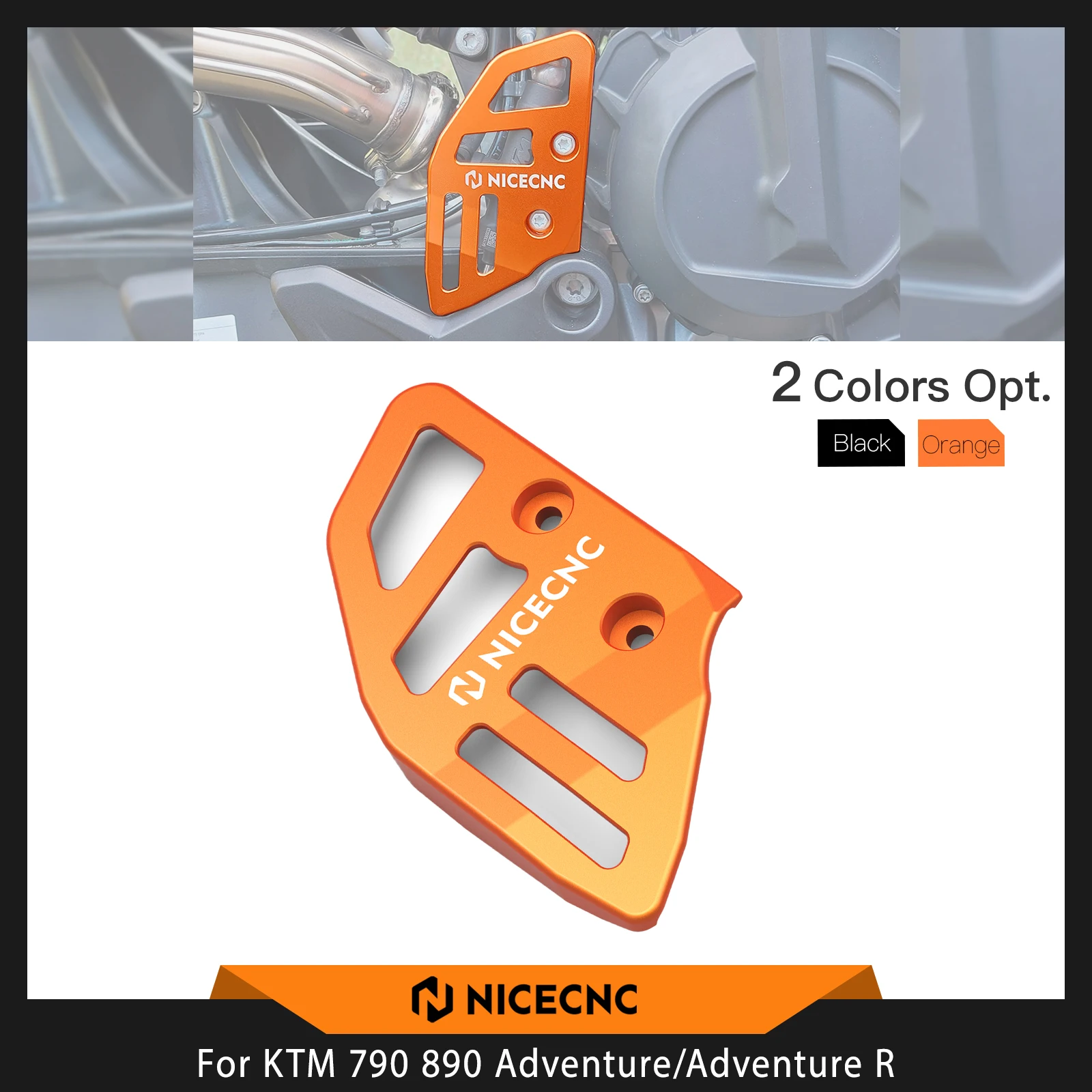 For KTM 790 890 Adventure/Adventure R 2019-2025 2024 2023 Rear Brake Master Cylinder Guard For Husqvarna NORDEN 901 2022-2025