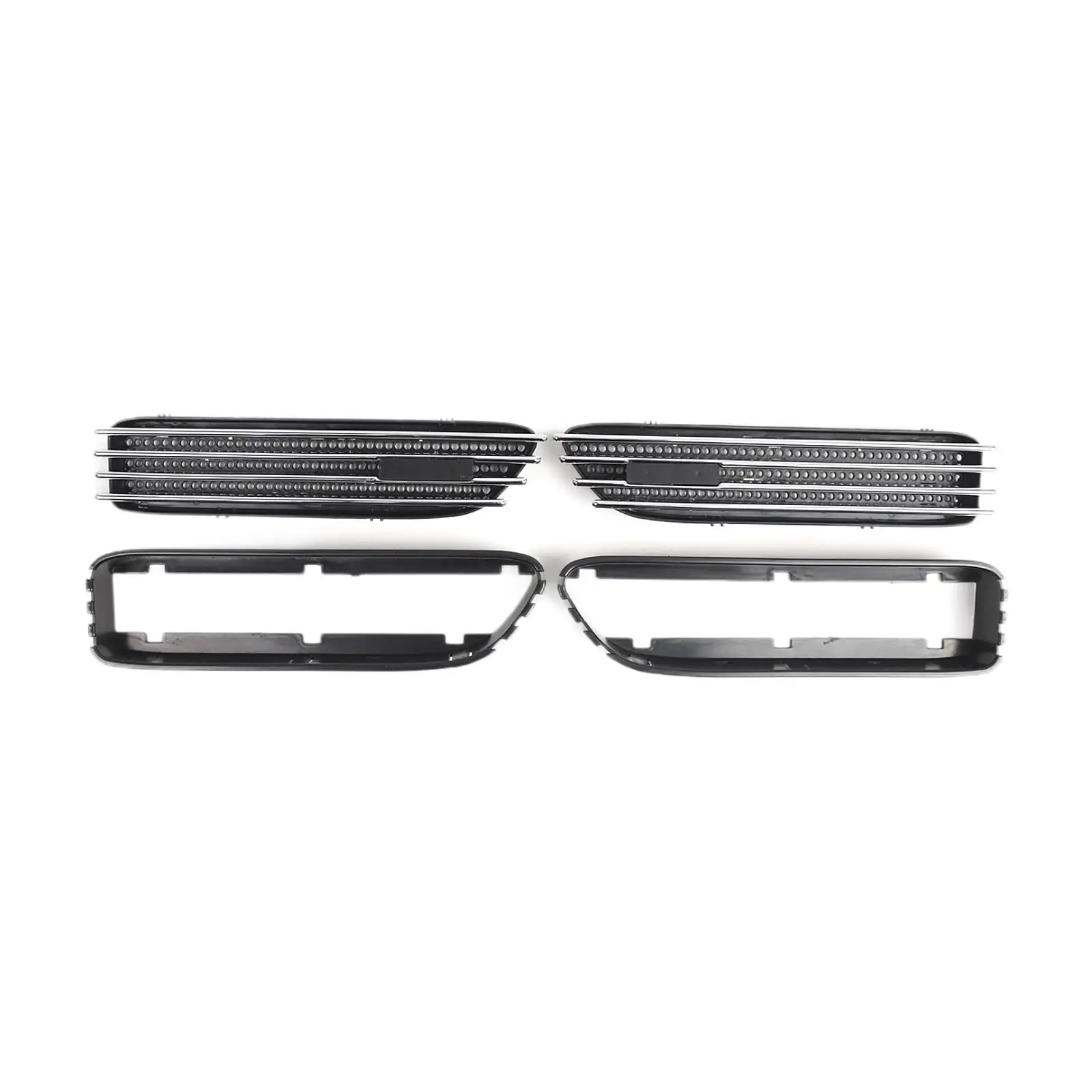 

Front Wing Side Fender Grille Trim 51132694608 Decoration Easy to Install