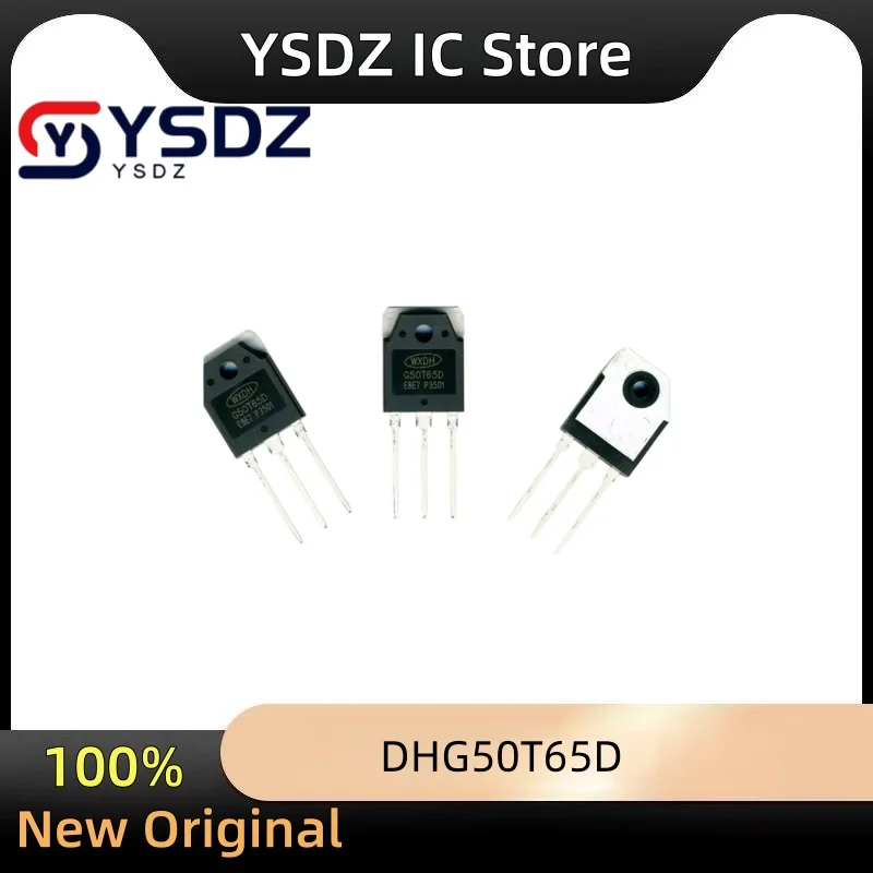 (5/50 peças) DHG50T65D DHG50T65 TO-3P Circuito Integrado IC Envio Rápido Eletrônicos Genuínos Mais Vendidos