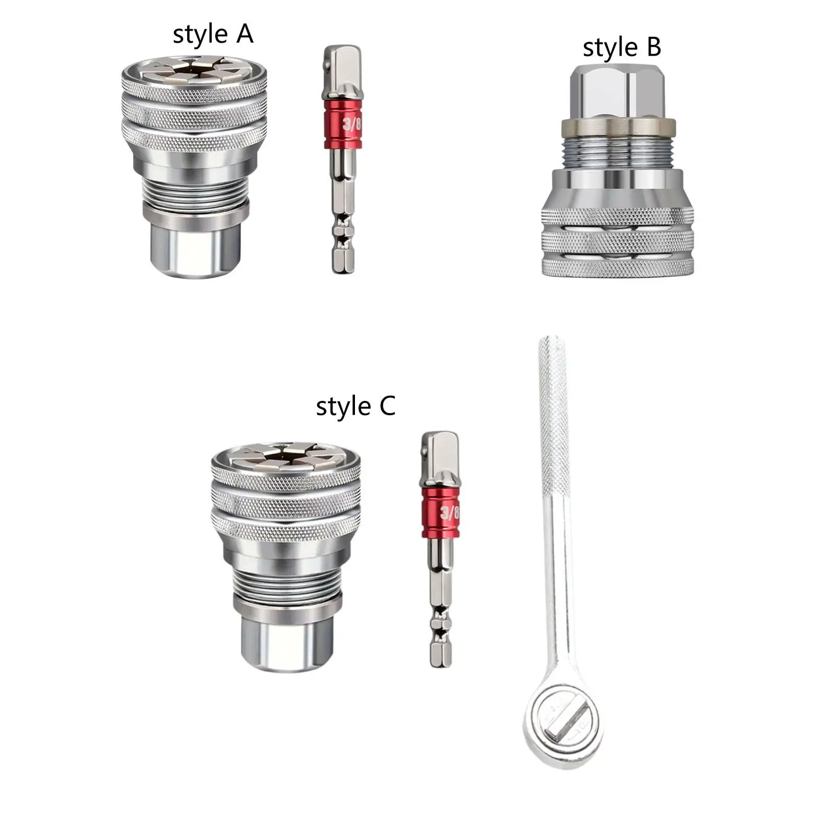 

Universal Wrench Set Standard 10-19mm Converter for Men Husband DIY