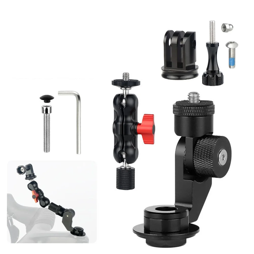 

Mounting Solution for Action Cameras on Bikes M6 P1 L40mm Stem Top Cap Holder Made of Lightweight Aluminium Alloy