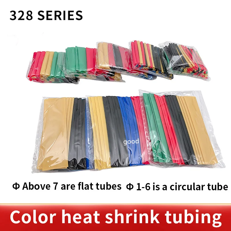 127-750 stücke schrumpf Schläuche Thermoresistant Rohr Schrumpf Verpackung Kit Elektrische Verbindung Draht Kabel Isolierung Sleeving