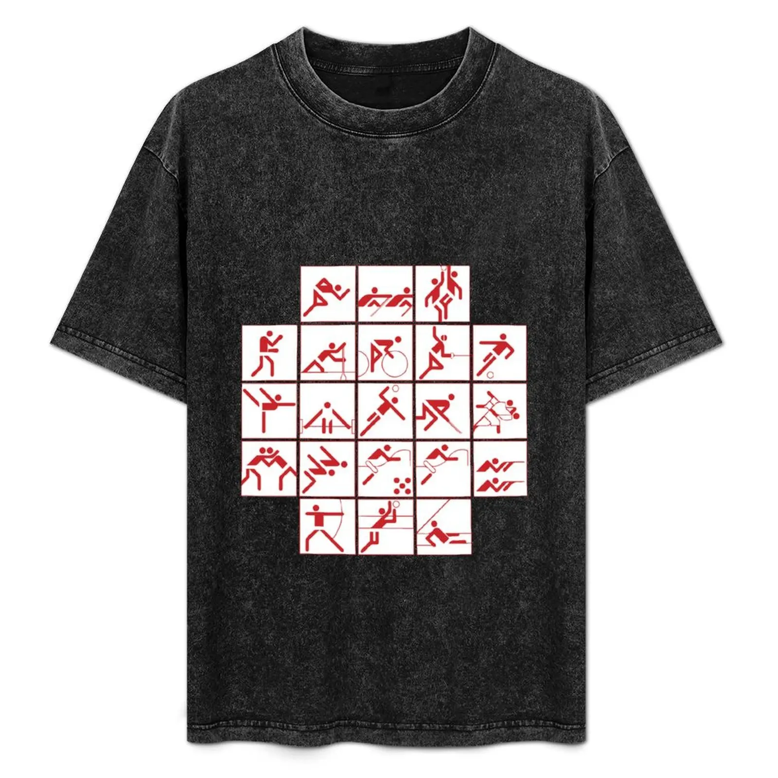 

Pictograms 1976 T-Shirt custom t-shirts new gifts and t-shirts quick-drying Aesthetic clothing tshirts for men