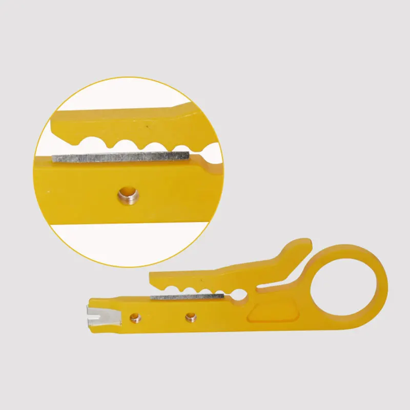 1 pçs mini fio stripper faca alicate crimper portátil cabo de descascamento cortador de fio multi-função ferramentas de friso dropshipping