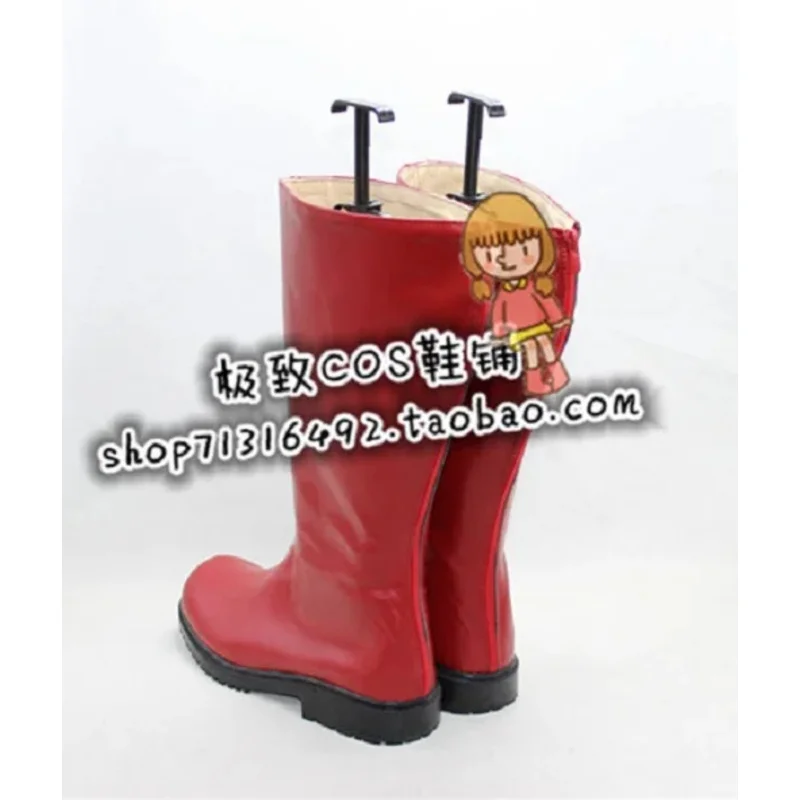 

2025 11 One Punch Man Caped Baldy Hero Sensei Saitama, красные длинные туфли для косплея, ботинки X002