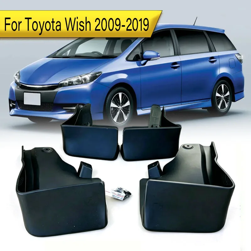 

For Toyota Wish 2009 2010 2011 2012 2013 2014 2015 2016-2019 Mudflap Mudguards Splash Guards Car Mudflap Replacement Accessorie