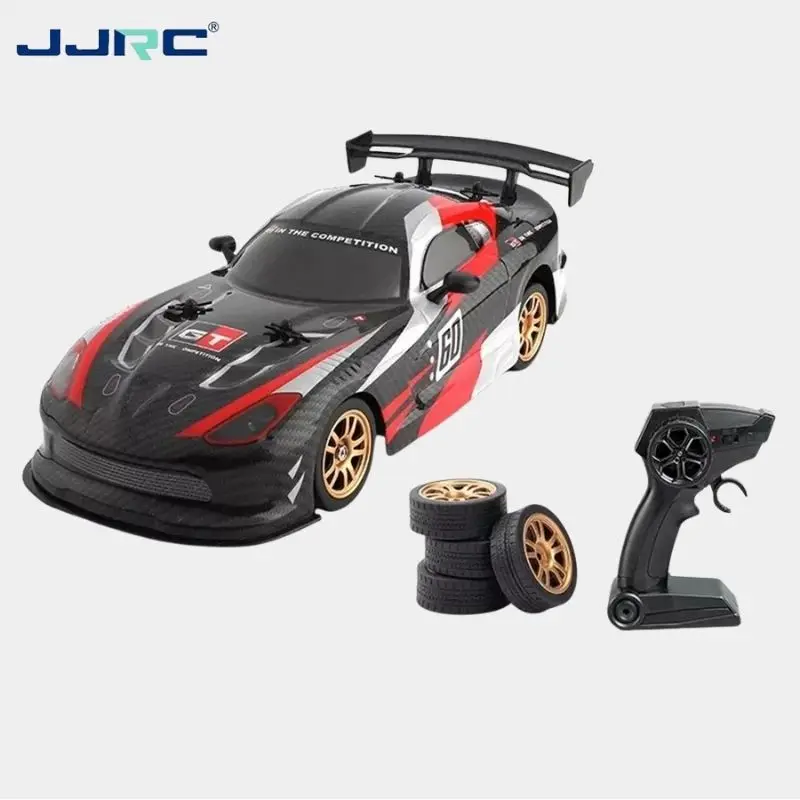 

JJRC Q116 масштаб 1:16, высокоскоростной дрифтовый автомобиль Dodge 2,4G 4WD со сменными шинами, прецизионное рулевое управление, профессиональные гонки