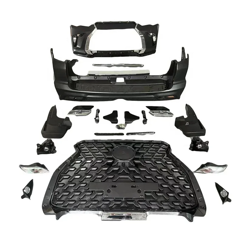 

Car Upgrade Accessories Front Bumper Trunk Wing Facelift Bodykit For 4 Runner 2010-2020 To Lexus