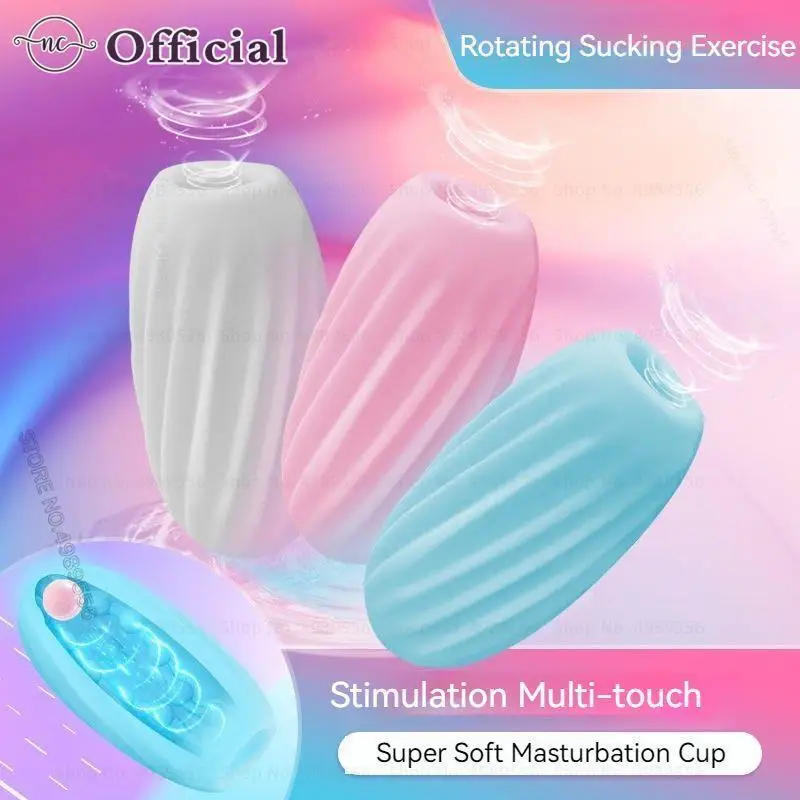 Mini Male Masturbator Cup Portable Pocket Pussy Super Soft Penis Vagina Trainer Sex Toys for Men Adult Sex Product