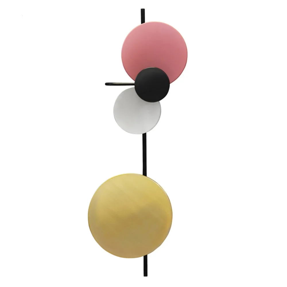 Modern design home decoration design creative led bedside bedroom wall art light hotel interior surface installation