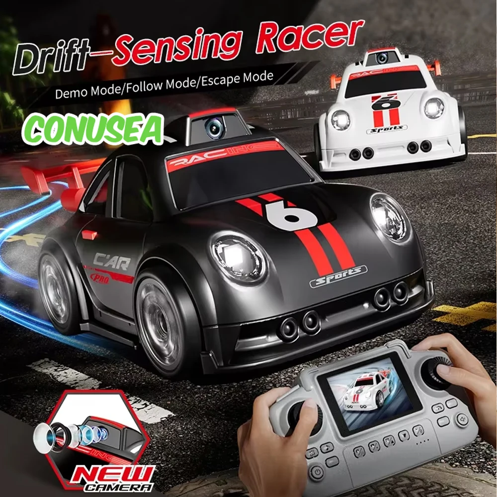rcカメラカーc6-miniドリフトリモコンカー車両ラジオレーシングカードリフティングデスクトップおもちゃ-男の子-大人-誕生日プレゼント