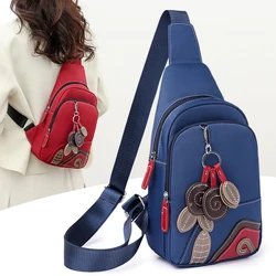 Fashion Women Chest package nylon Tassel Woman Messenger Bag High Quality Girls Shoulder Crossbody Bags Designer