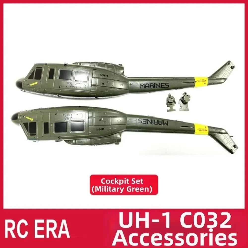 New RC ERA RC Helicopter Spare Parts C032 UH1 Simulation Model Airplane Accessories Main Propeller Body Shell