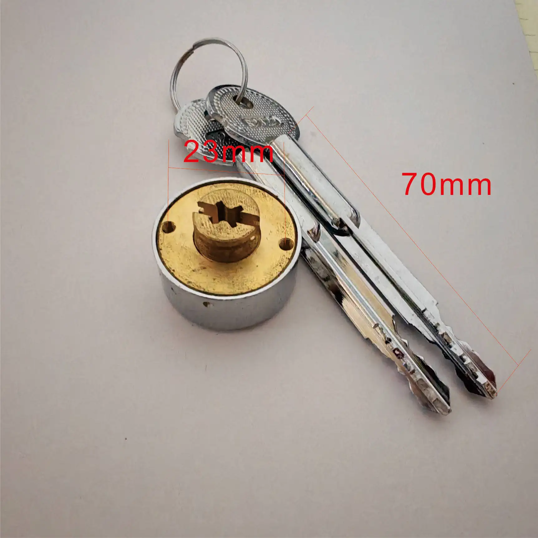 Digital Display Electronic Lock Cylinder for Hotel Safe, Motor Type Cross Lock Core for Password Safe Box