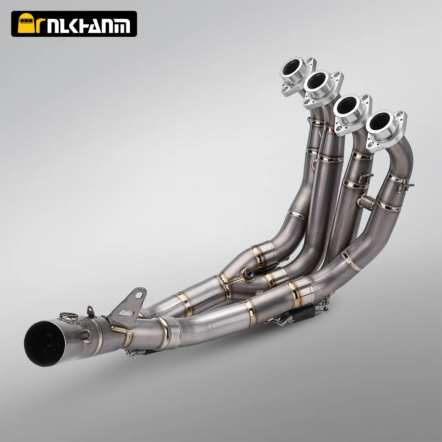 

Motorcycle Exhaust Tips Front Pipe Full Systems Ti.alloy Motocross Connect Tube Link 59mm For R6 2006-2024 Years