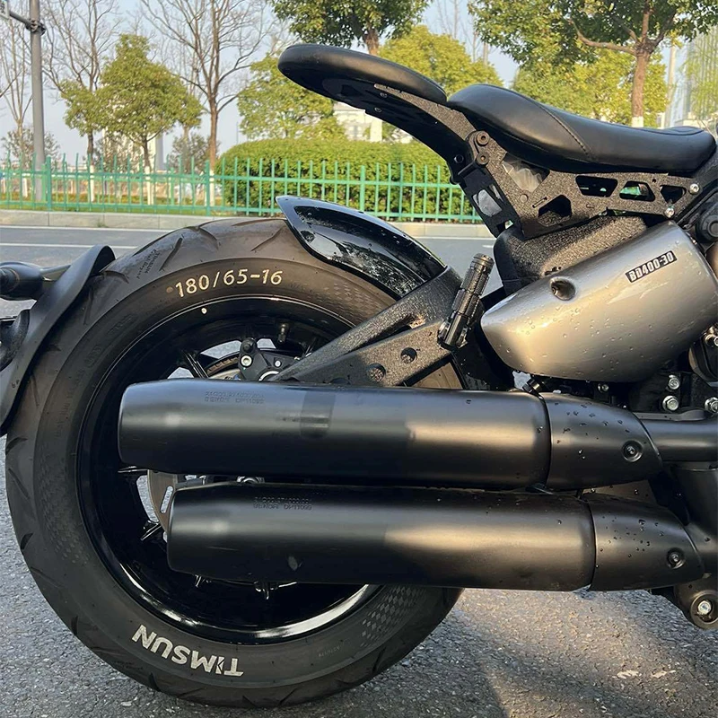 Customized For BENDA NAPOLEON BOB 500 450 BD400-30 Motorcycle Single Seat Cushion Modification Folding Seat Double Seat Cushion