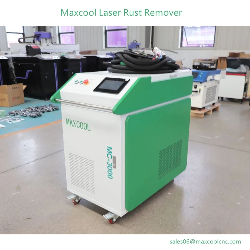 2000W Laser Rust Removal Machine Portable Laser Cleaner For Metal Rust Cleaning Hand Held Laser Cleaning Machine