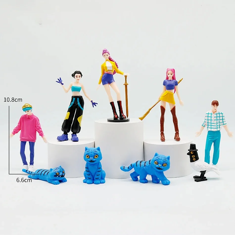 アニメ Kpop デビルハンター ブラインドボックス 分解楽しいブラインドバッグ 小さな置物 周辺モデル デスクトップ ブラインドボックス装飾 ギフト