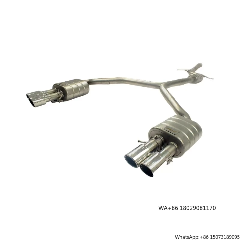 

Выхлопная система Catback из нержавеющей стали для Audi A3 A4 A5 2013-2021, 1 шт., 3 года гарантии