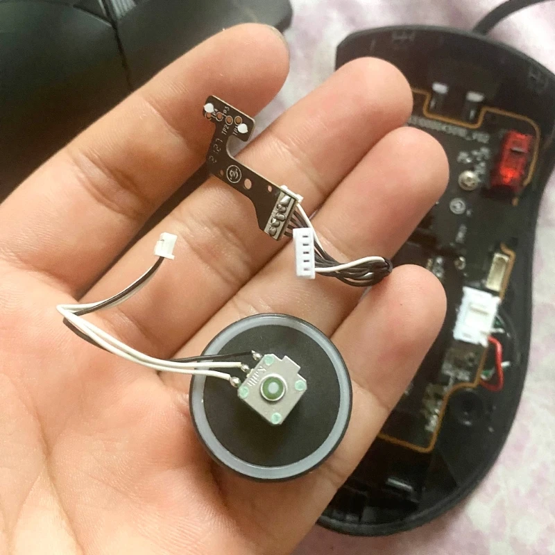 Кодер колеса мыши Green для ROG III декодер мыши, аксессуары для колеса мыши