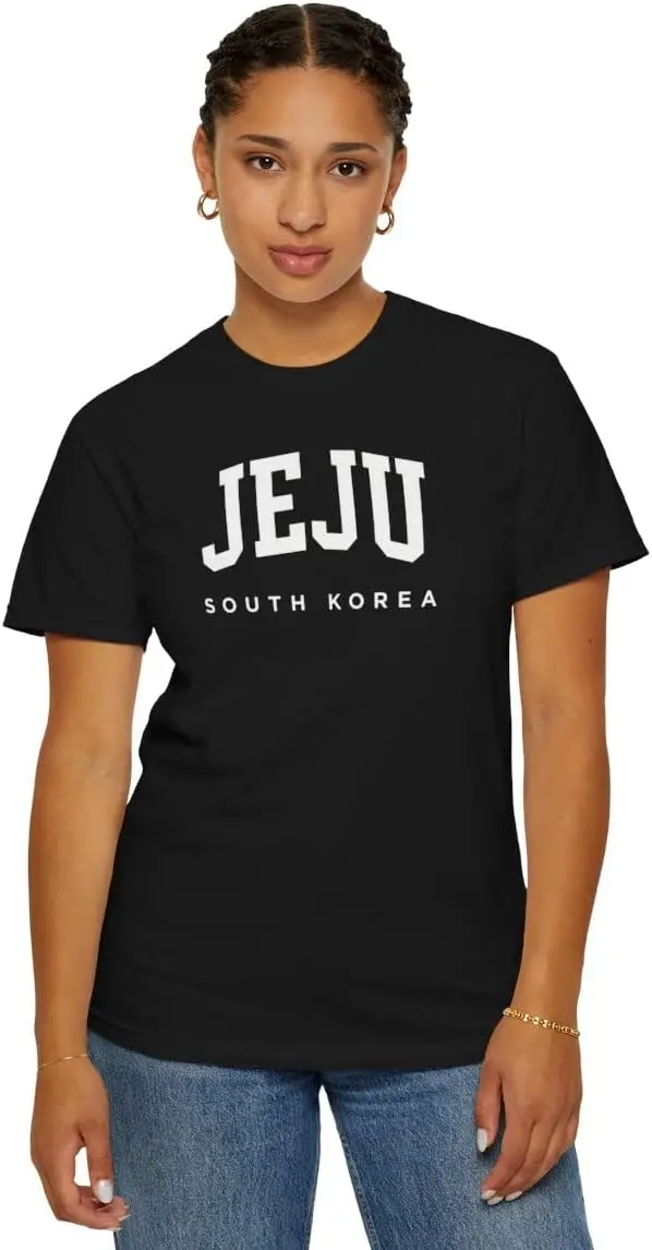 Jeju South Korea Adult Unisex Comfort Colors Short Sleeve T-Shirt