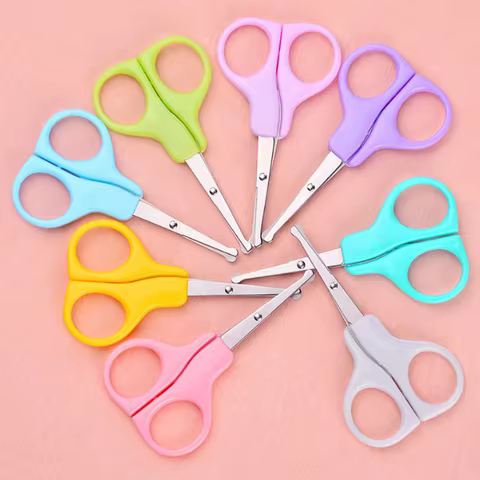 Baby nail scissors Stainless steel baby Nail scissors