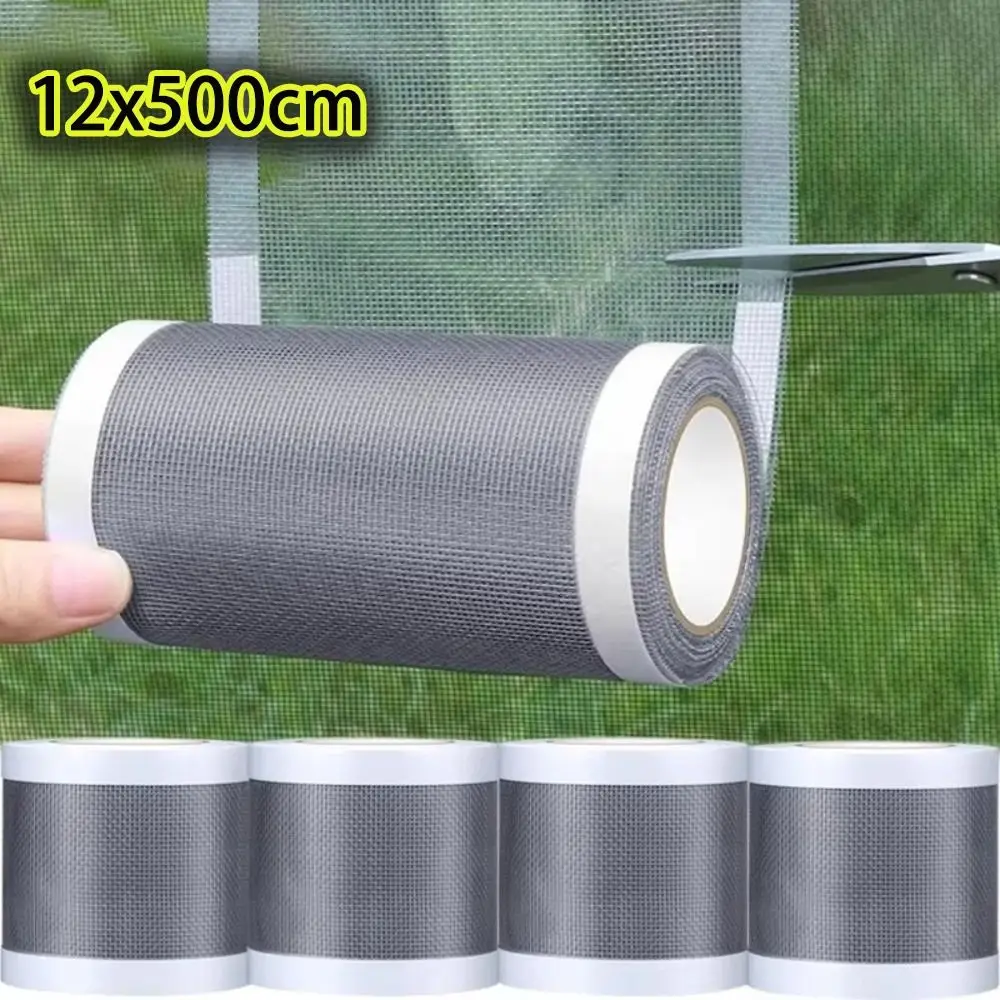 Self-adhesive Window Screen Repair Tape DIY Breathable Window Screen Repair Patch Window Screen Repair Tool