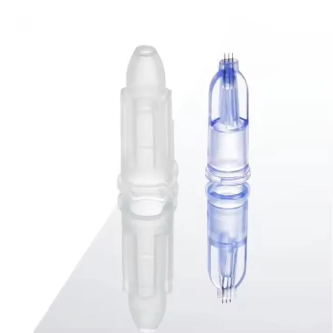 20 Stück/Box 1,0 mm Kunststoff 3-in-1 Spritzenadapter Augenlid-Werkzeug Nanoline – Detail 2