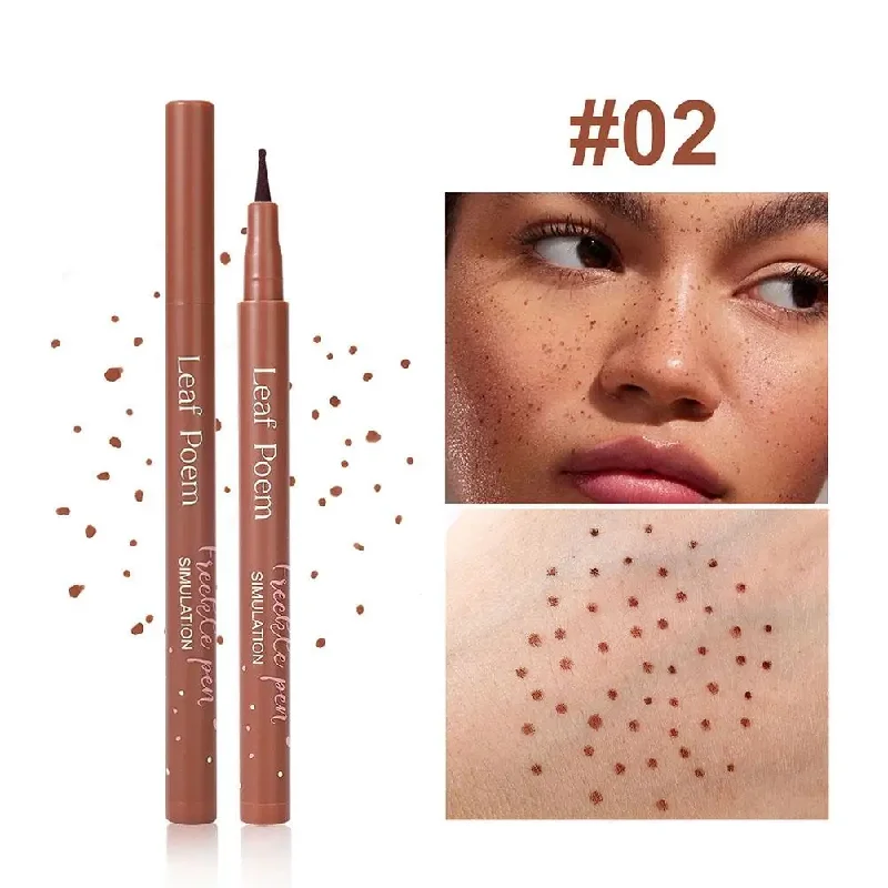 Natural Freckle Pencil Waterproof Fake Eyeliner Spot Pen Long Lasting Makeup Tool For Face Dot Cosmetics Simulation Beauty