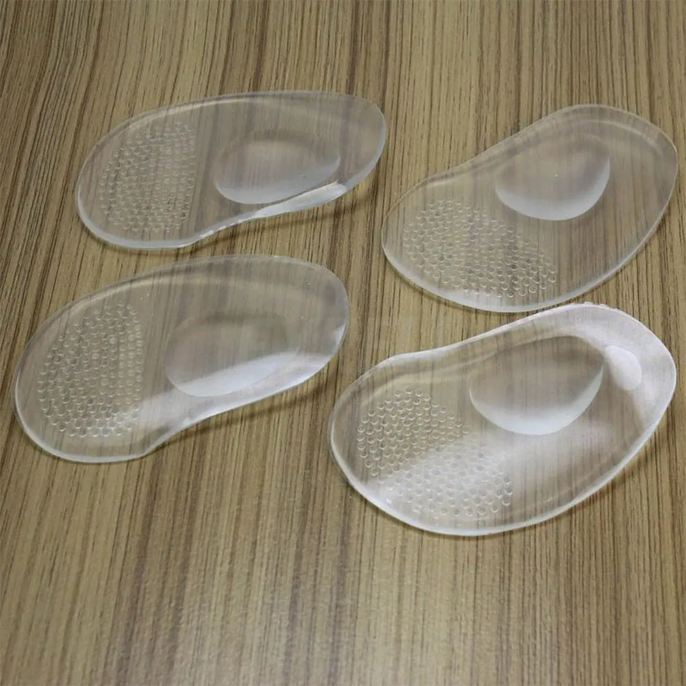 Front Forefoot Elastic Metatarsal Comfy Ball Care Pads Insert Insoles Silicone Foot Cushion