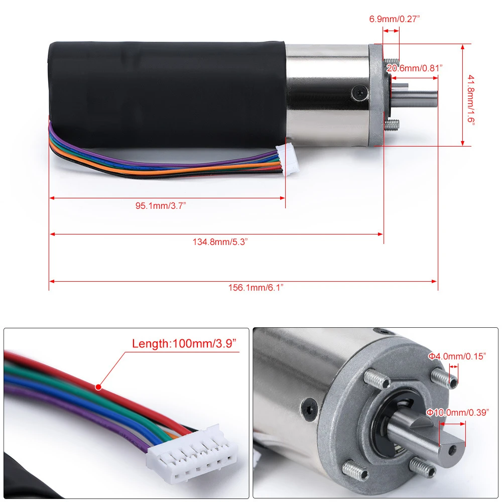236575 Slide-Out Replacement Motor for RV Schwintek Slide Out in Wall Slide Out Motor 300:1 10MM OEM