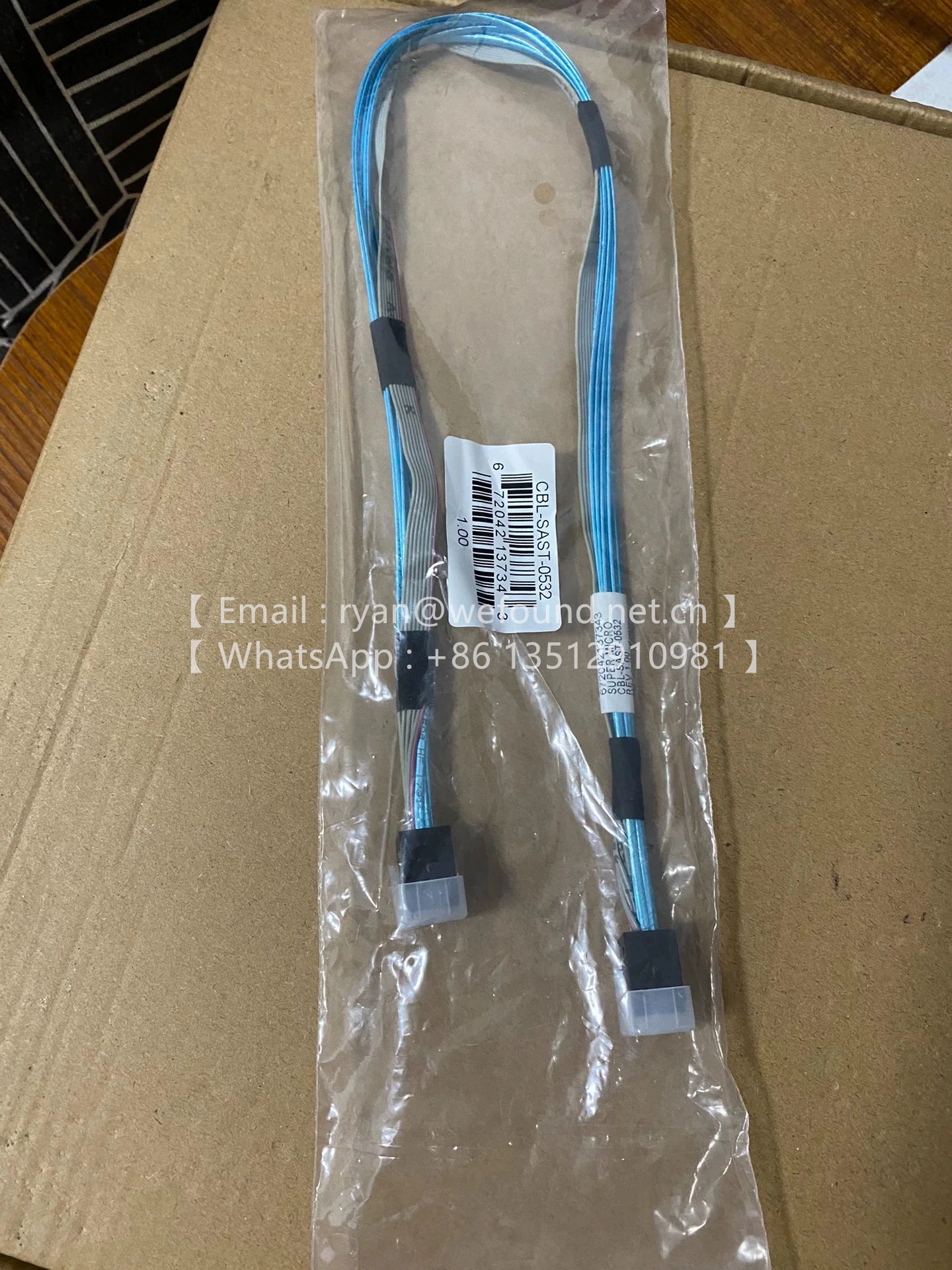 

CBL-SAST-0532 MINI SAS HD,12G,INT,50CM,30AWG