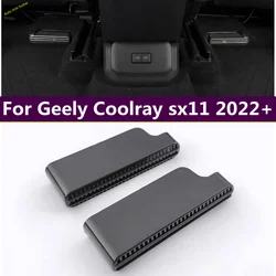 Seat Bottom Air Conditioning Outlet AC Duct Vent Anti-blocking Protection Cover Fit For Geely Coolray sx11 2022 2023 Accessories