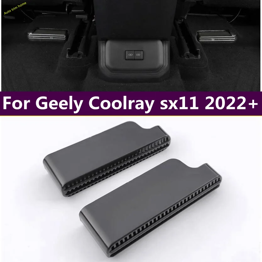 Seat Bottom Air Conditioning Outlet AC Duct Vent Anti-blocking Protection Cover For Geely Coolray sx11 2022 - 2024 Accessories