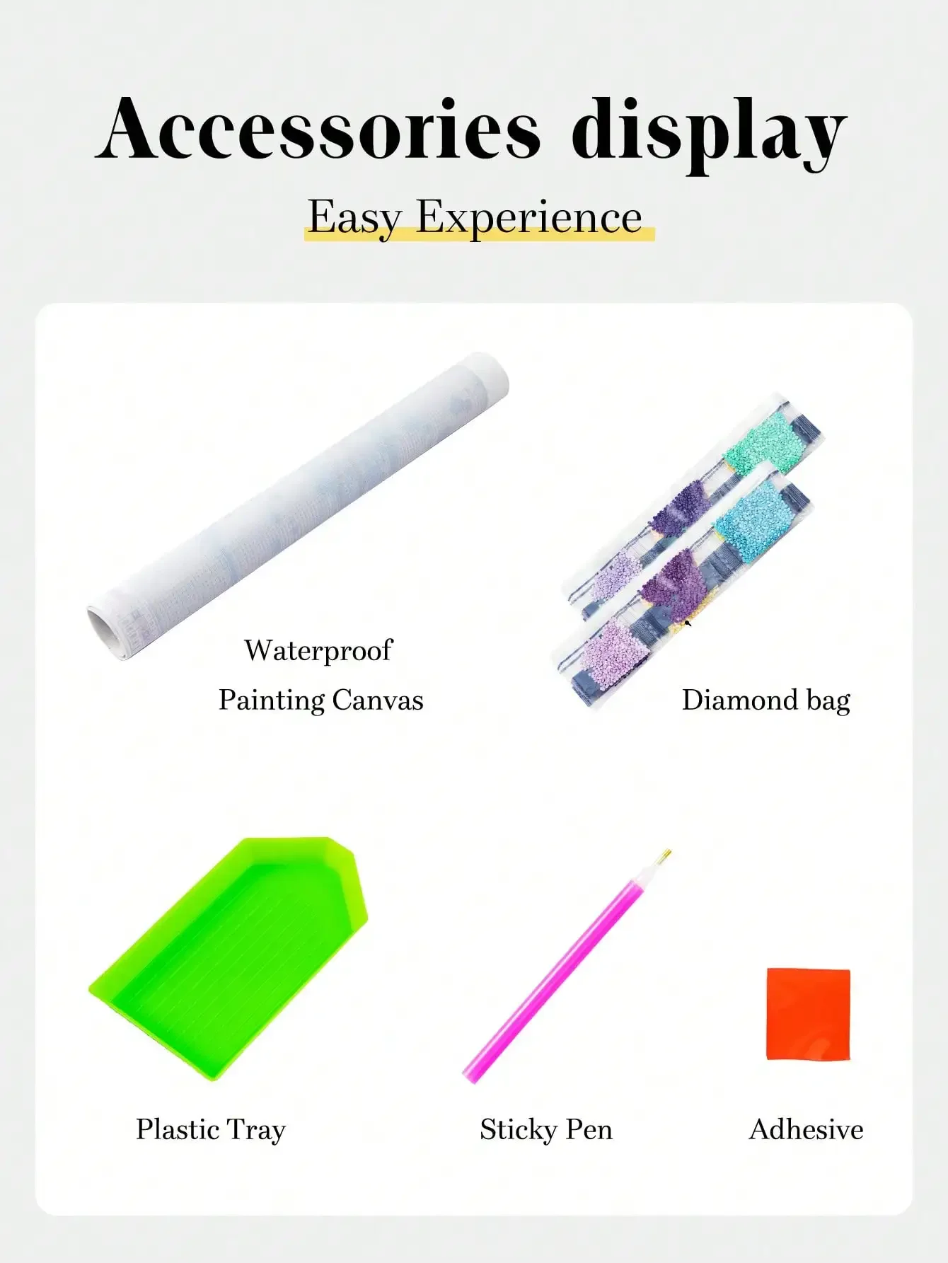 قطعة واحدة من لوحة ماسية لبحر شروق الشمس من الزهور، مجموعة ألوان ماسية ذاتية الصنع، مناسبة للمعيشة المنزلية #4