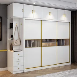 Nordic Bedroom Wardrobes Sliding Doors Big Large Capacity Pants Modular Vent Makeup Closet Luxury Garderobe Organizer Furniture