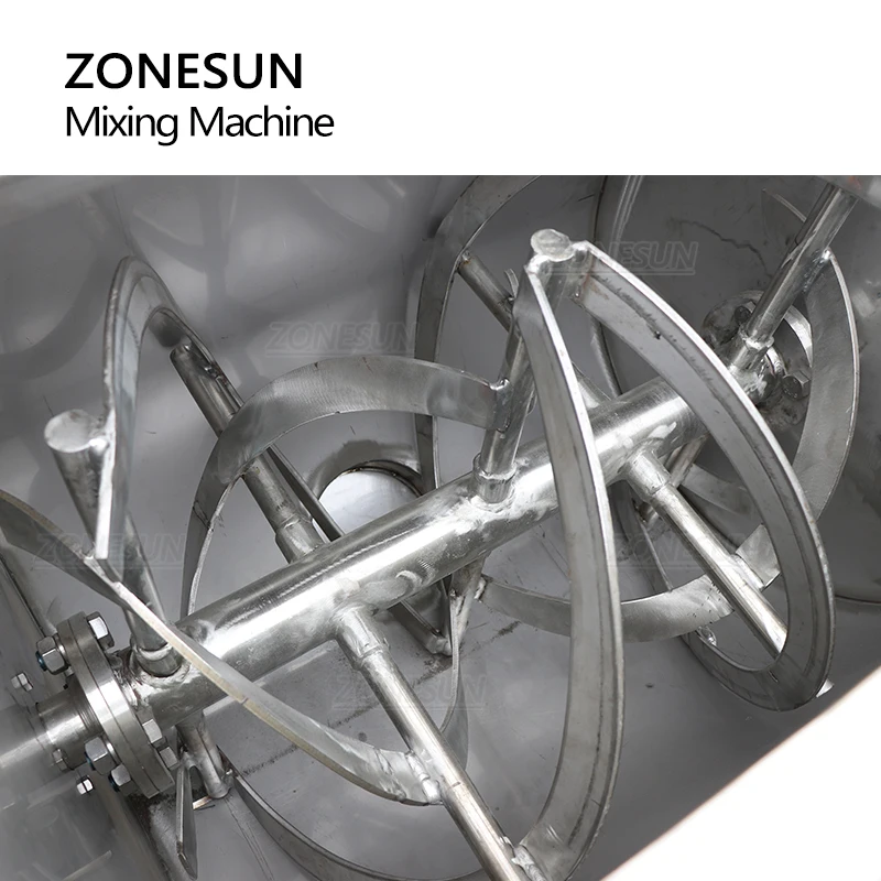 Машина для смешивания порошков ZONESUN, бак большой емкости для гранул, пищевое оборудование, промышленное оборудование ZS-BM500