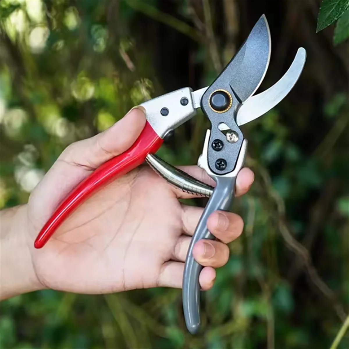 A002 Fruit Tree Pruning Shears Knife, Gardening Scissors, Flower Green Grafting Garden Shears with Non-Slip Handle