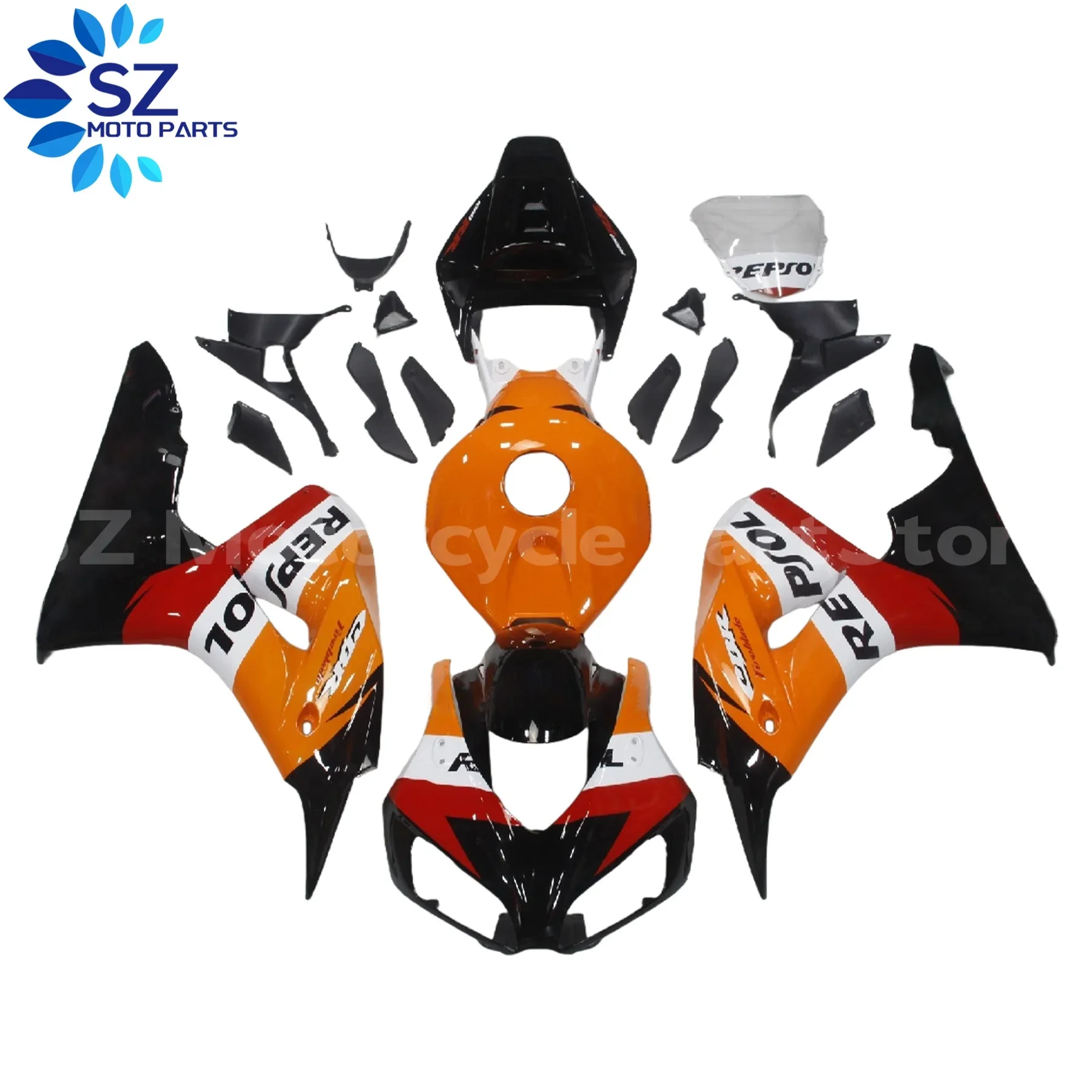 

Motorcycle Fairings for Honda CBR1000RR 06 07 Injection Molded Body Part Fairing Kit CBR 1000RR 2006 2007 New