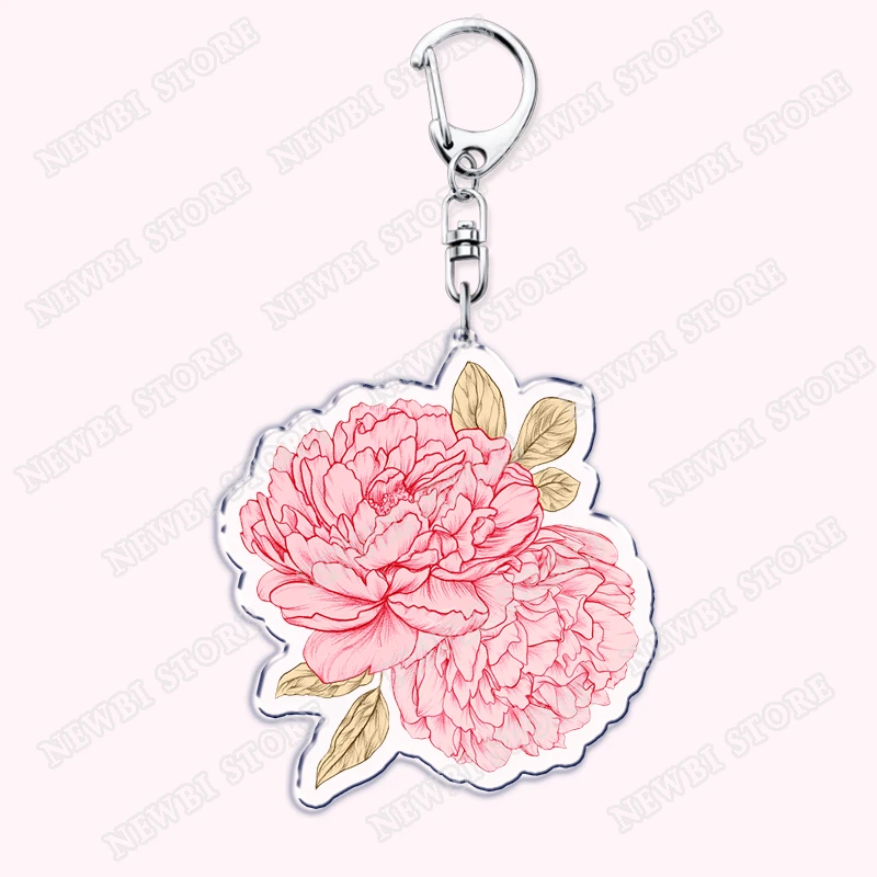 Hot Aesthetic Coquette Pink Keychains for Womens Accessories Ribbon Hot Girl Book Club Bow Flowers Keyrings Friends Lovers Gifts