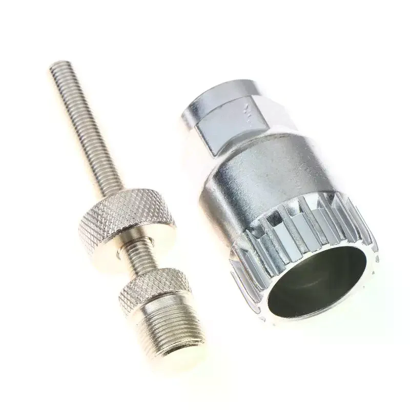 1/2Pcs Bike Bottom Bracket Tool With Anti‑Drop Device Crank Puller Remover 20Teeth Anti-Slip Tool Bicycle Bottom Bracket Remover