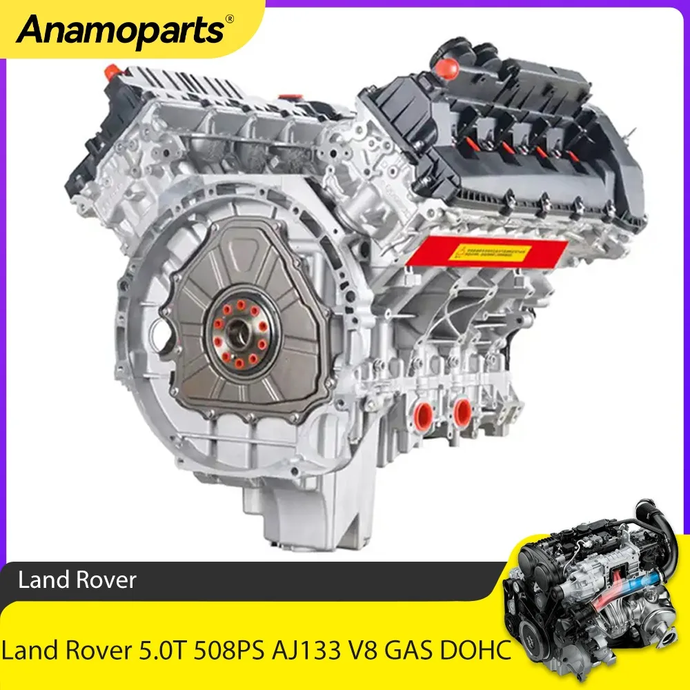 Engine Long Cylinder Block Assembly Fit 5.0 T For Land Rover Range Rover Sport RANGE ROVER Mk III 5.0T AJ133 508PS V8 GAS DOHC