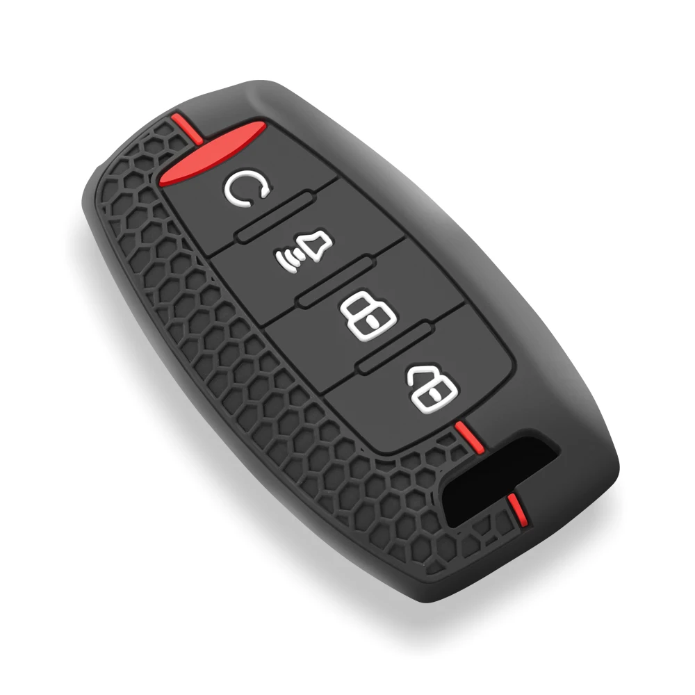 Silicone Remote Car Key Case Cover For Haval H6 2022 Poer H9 H1 H4 H7 H9 F5 F7 H2S Great Wall Poer Poer GWM Accessories Keychain