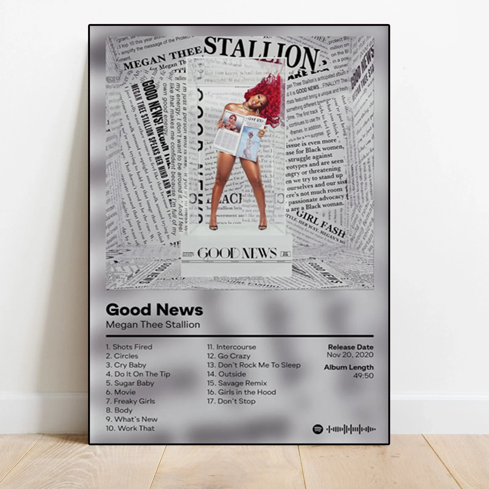 غلاف ألبوم موسيقى البوب الراب ، ملصق ميقان اليك ستاليون ، مغني الراب الجمالي ، الهيب هوب ، روك نفسك ، جذابات تثبت ، ديكور قماش #4