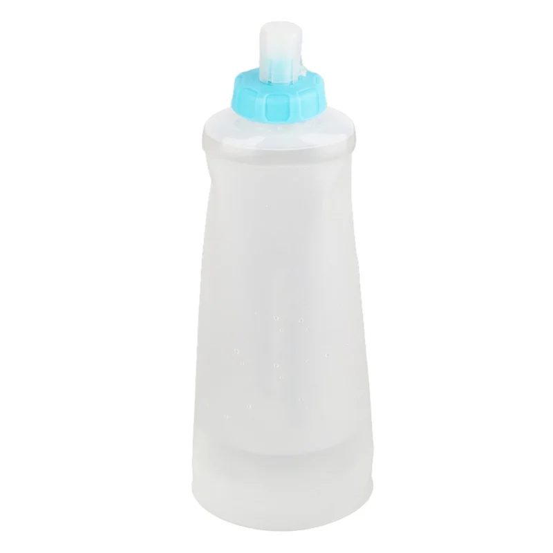

Soft Water Bottle Transparent 1L Large Capacity Portable Collapsible TPU Sport Bottle For Running Hiking